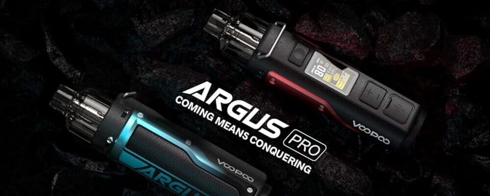 POD-мод VooPoo Argus Pro — потужний пристрій з екраном, регулюванням потужності до 80 Вт та зручною ергономікою. Ідеальний вибір для досвідчених користувачів, які цінують налаштування і густу пару